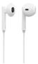 STREETZ in-ear Lightning headset, MFi, volume control, remote, white