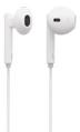 STREETZ in-ear Lightning headset, MFi, volume control, remote, white