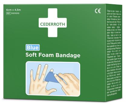 CEDEROTHS Cederroth Soft Foam Bandage Blue 6cmx4,5m (51011010)