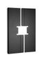 VOGELS Vogel's PFA 9120 - Mounting component (rear cover) - for flat panel - steel - black - screen size: 42"-47" - behind flat-panel