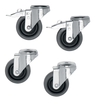 VOGELS PFA 9114 Wheels Heavy Duty for Trolley - qty 1 (7291144)