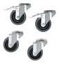 VOGELS PFA 9114 Wheels Heavy Duty for Trolley - qty 1