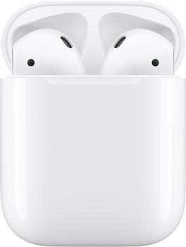 APPLE e AirPods with Charging Case - 2nd generation - true wireless earphones with mic - ear-bud - Bluetooth (MV7N2ZM/A)