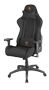 DELTACO GAMING gaming chair in nylon, lumbar support, neck cushion, black
