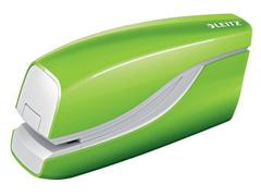 LEITZ NeXXt WOW Elektrische nietmachine 5566 Halve strip 10 Vellen Groen E1 Kunststof, Metaal