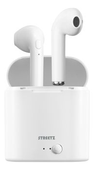 STREETZ True Wireless large semi-in-ear,  white (TWS-0008)