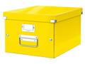 LEITZ Storage Box Medium Click & Store WOW Yellow