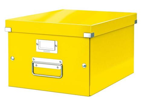 LEITZ Storage Box Medium Click & Store WOW Yellow (60440016)