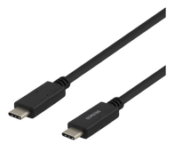 DELTACO USB 2.0 USB-C to USB-C-cable, 2m, Black
