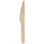 _ Kniv, ABENA Gastro, 16cm, brun, birketræ, komposterbar