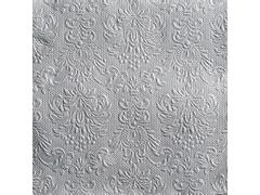 AMBIENTE Serviett EDELWEISS 33cm sølv (15)