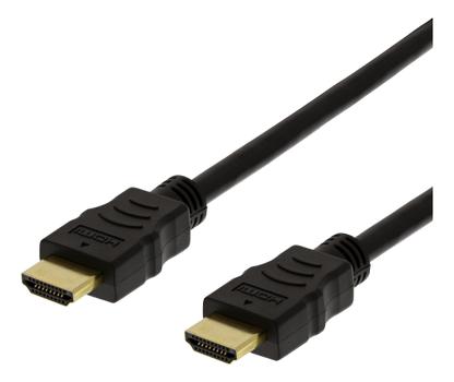 DELTACO HDMI with Ethernet cable 4m Black (HDMI-1040D-FLEX)