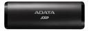 A-DATA ADATA external SSD SE760 256GB black USB3.2 Gen2 Type-C backward compatible with USB2.0