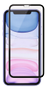 PANZER iPhone X/XS/11, Full-Fit Silicate Glass, Black