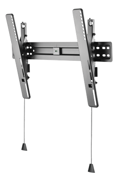 Deltaco Office ARM-0153 - Ultra-Slim - brakett - tipping - for LCD TV / kurvet LCD TV - matt svart (ARM-0153)