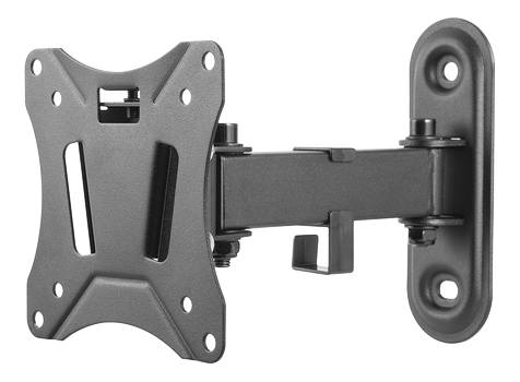 DELTACO Office, full-motion 2-way wall, 13"-27", 25kg, 75x75-100-100 (ARM-0250)