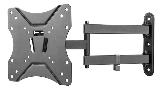 DELTACO Office, full-motion 3-way wall, 23"-42", 25kg, 75x75-200-200 (ARM-0253)