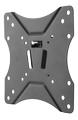 DELTACO Compact Slim Tilt Wall mount, 23-42, 25 kg, Blk