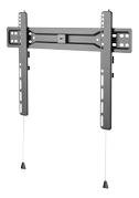 DELTACO Ultra-Slim Fixed Wall Mount, 37-70, 35 kg, Black