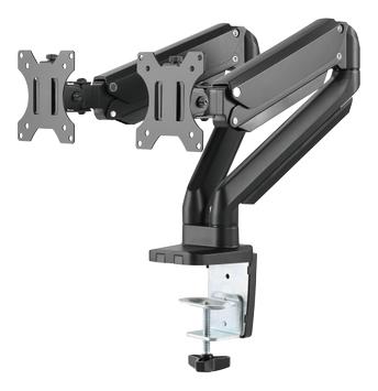 Deltaco Office ARM-035 monteringssett - for 2 LCD-skjermer - svart (ARM-0351)