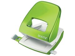 LEITZ Hole Punch 5008 2-Hole 30-Sheet EU WOW Green