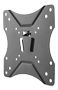DELTACO Compact Slim Wall Mount, 23-42, 25 kg, Black