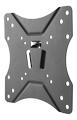 DELTACO Compact Slim Wall Mount, 23-42, 25 kg, Black