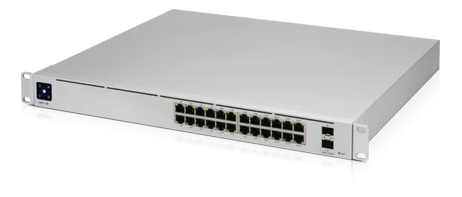 Ubiquiti UniFi Switch USW-Pro-24 - switch - 24 porter - Styrt - rackmonterbar (USW-Pro-24)