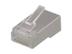 DELTACO RJ45 plug for patch cable, Cat6, shielded, 20pcs
