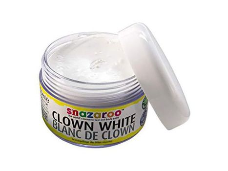 SNAZAROO Ansigtsfarve 250ml clown hvid (1198210)