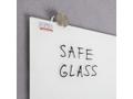 2X3 Glastavla Magnetisk 90x60cm vit