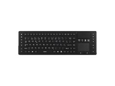 Deltaco TB-503 - tastatur - med styreplate - Nordisk - svart Inn-enhet