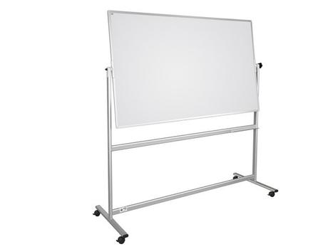 2X3 Whiteboard dubbelsidig emalj 150x120cm (TOS1215 P3 ST)