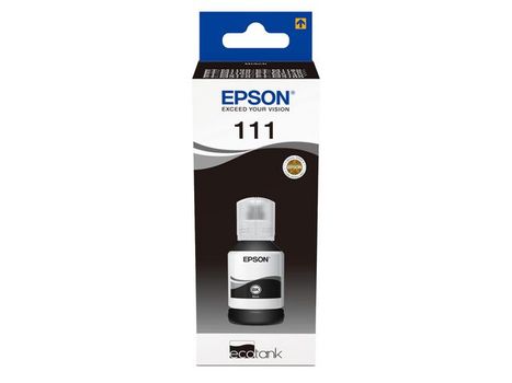 EPSON n 111 - 120 ml - XL - black - original - ink refill - for EcoTank ET-M1140, M1170, M1180, M2120, M2170, M3140, M3170, M3180, M1100, M3170, M3180 (C13T03M140)