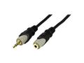 DELTACO Extension cable for audio 15m