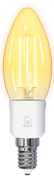 DELTACO LED filament lamp, E14, WiFI, 4.5W,  400lm, 1800K-6500K