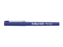 ARTLINE Fineliner Artline 220 SF 0.2 blå