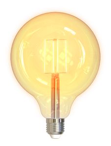 DELTACO SMART HOME FILAMENT LED lamp, E27, WiFI, 5.5W, 1800K-6500K (SH-LFE27G125)