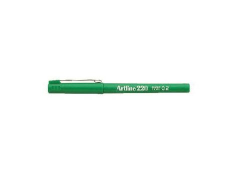 ARTLINE Fineliner Artline 220 SF 0.2 grøn (EK-220 green*12)