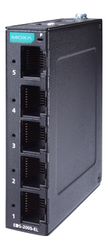 MOXA 5-port entry-level unmanaged Ethernet switches (EDS-2005-EL)