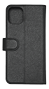 Essentials iPhone 11 Pro Max, PU wallet 3 kort, svart