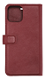 Essentials iPhone 11 Pro, Lær wallet avtagbar, rød