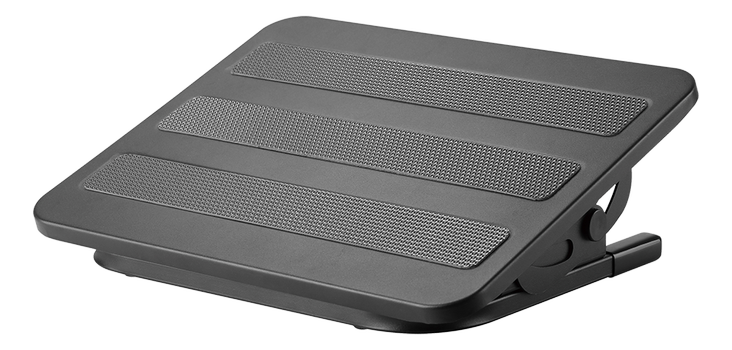 DELTACO Office, Ergonomic Tiltable Steel Foot Rest (DELO-0300)