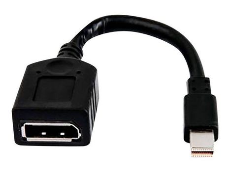 HP P - DisplayPort adapter - Mini DisplayPort (M) to DisplayPort (F) - for Elite 800 G9, Workstation Z2 G8, Z2 G9, Z4 G5, Z6 G5, ZBook Fury 15 G8, 16 G9, 17 G8 (2MY05AA)