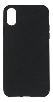 Essentials iPhone X/XS, TPU Sand Cover, svart (387491)