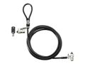 HP P Nano - Security cable lock - for Elite Mobile Thin Client mt645 G7, Fortis 11 G9, Pro Mobile Thin Client mt440 G3