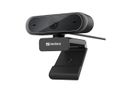 SANDBERG Webcam Pro HD 1080p 80-grad stereo lock klämma/fot/tripod USB