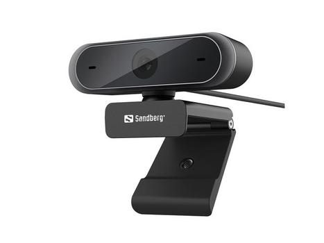 SANDBERG Webcam Pro HD 1080p 80-grad stereo lock klämma/ fot/ tripod USB (133-95)