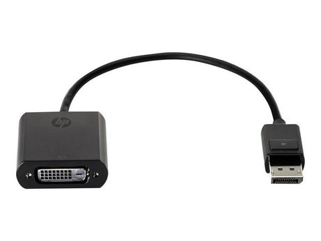 HP DisplayPort to DVI-D Adapter - DisplayPort-adapter - 19 cm (FH973AA)