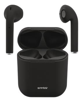 Essentials True Wireless Stereo semi-in-ear,  300 mAh case, matte black (ESS-003)